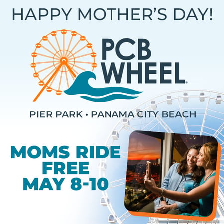 Moms riding free on the PCB Wheel May 8-10 