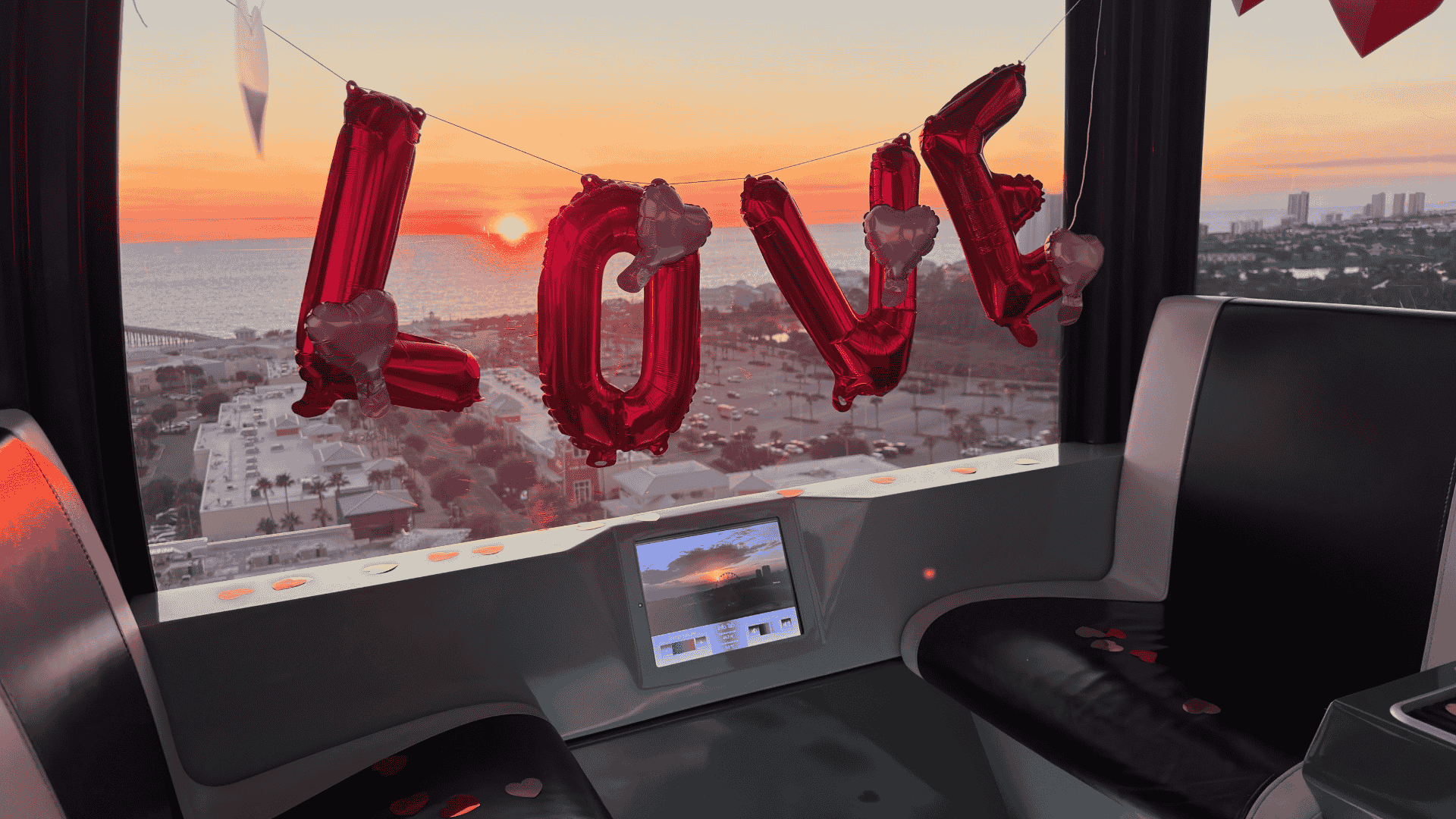 PCB Wheel VIP Gondola on Valentine's Day