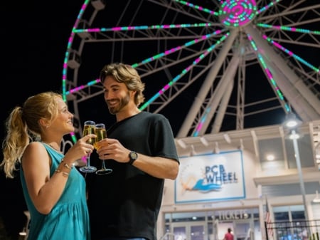 PCB Wheel New Year’s Eve Experiences at Pier Park