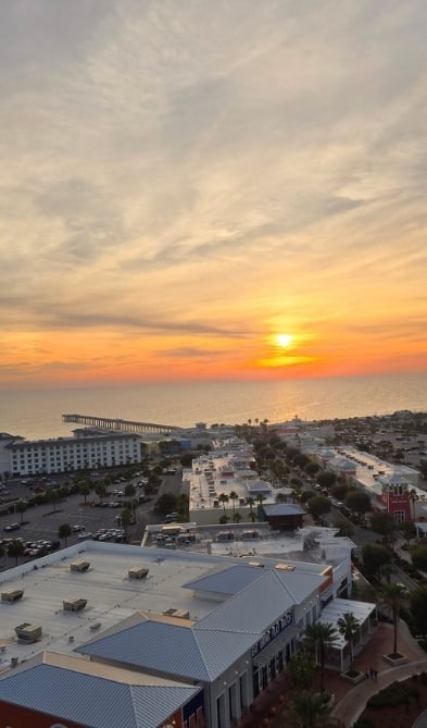View from the gondola